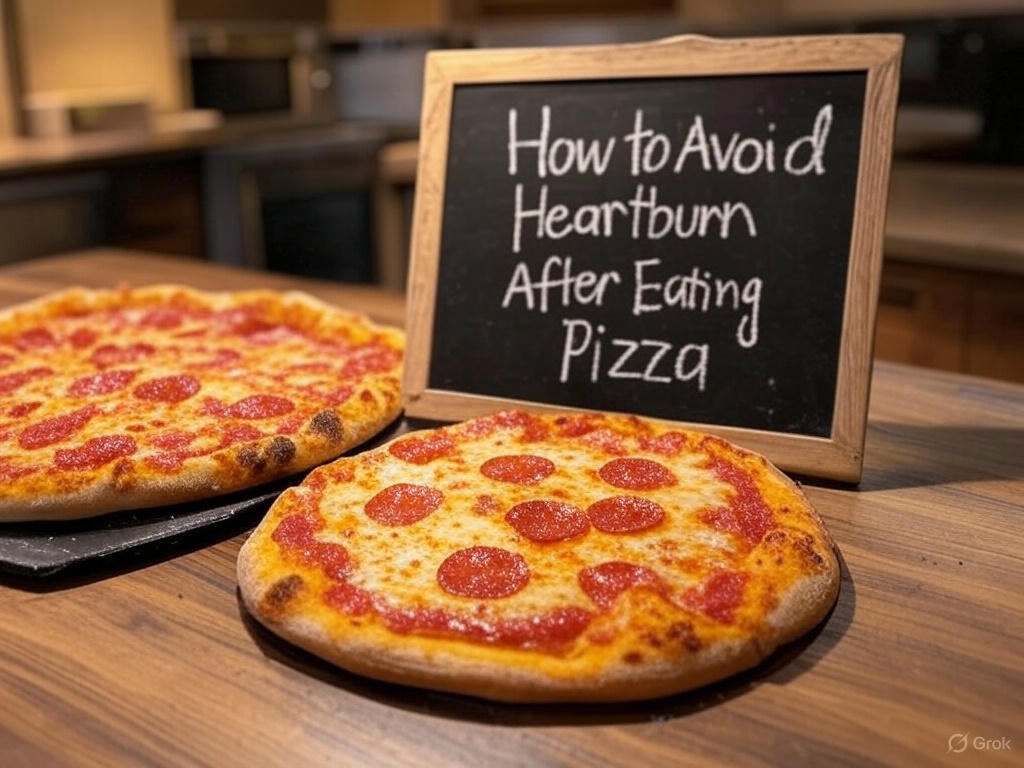 How to Avoid Heartburn After Eating Pizza
